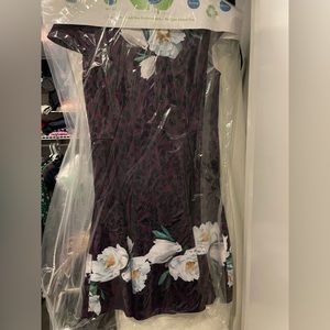 Ted Baker, dress, purple, size 1 (us size 2-4)